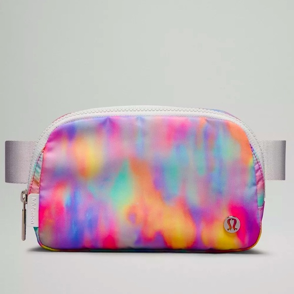 Lululemon Prism Print Multi Everywhere Belt Bag Rainbow Athletic Crossbody NWT - Picture 1 of 6
